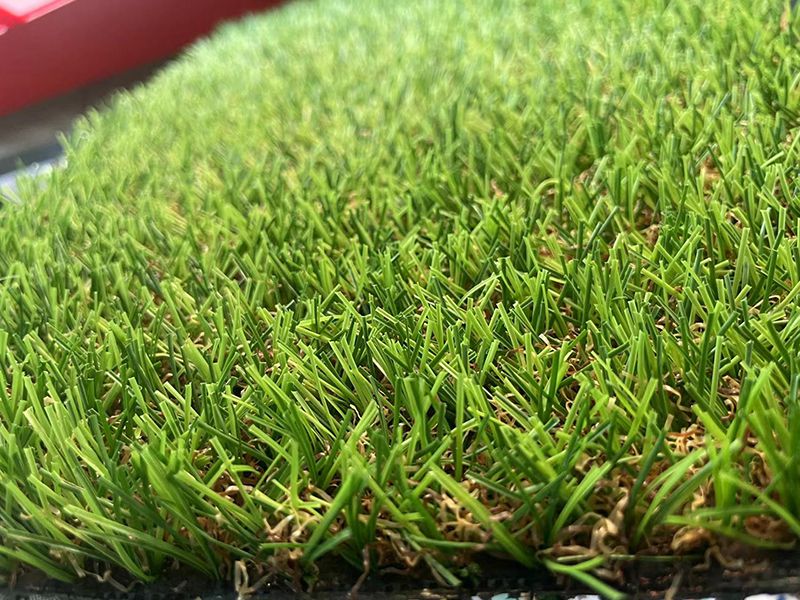 Customized Green Artificial Grass Turf For Landscape With 38mm Pile Height And Dtex 8000