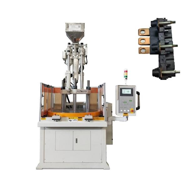 Easy Operate Rotary Vertical Plastic Injection Molding Machine For Making Automobile Parts