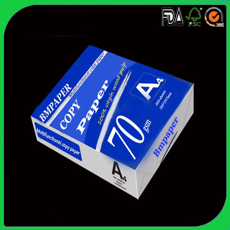 HIGH QUALITY GRADE A SUPER WHITE 70 75 80 GSM A4 PAPER COPY PAPER