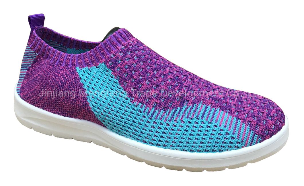New Style Women′s Fashion Shoes Flyknit Shoes Injection Shoes Suede Leather Sneaker Shoes Sport Shoes Walking Jogging Running Shoes Casual Shoes