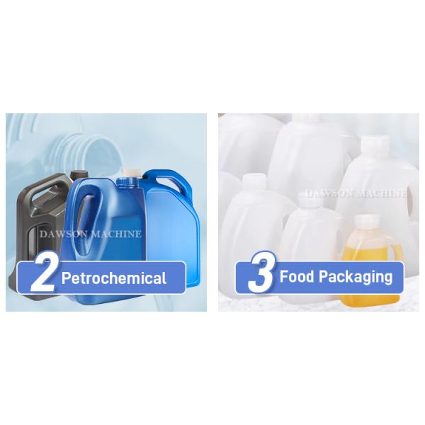 Easy To Operate Extrusion Blow Molding Machine 2L 3L Laundry Detergent Bottle Making