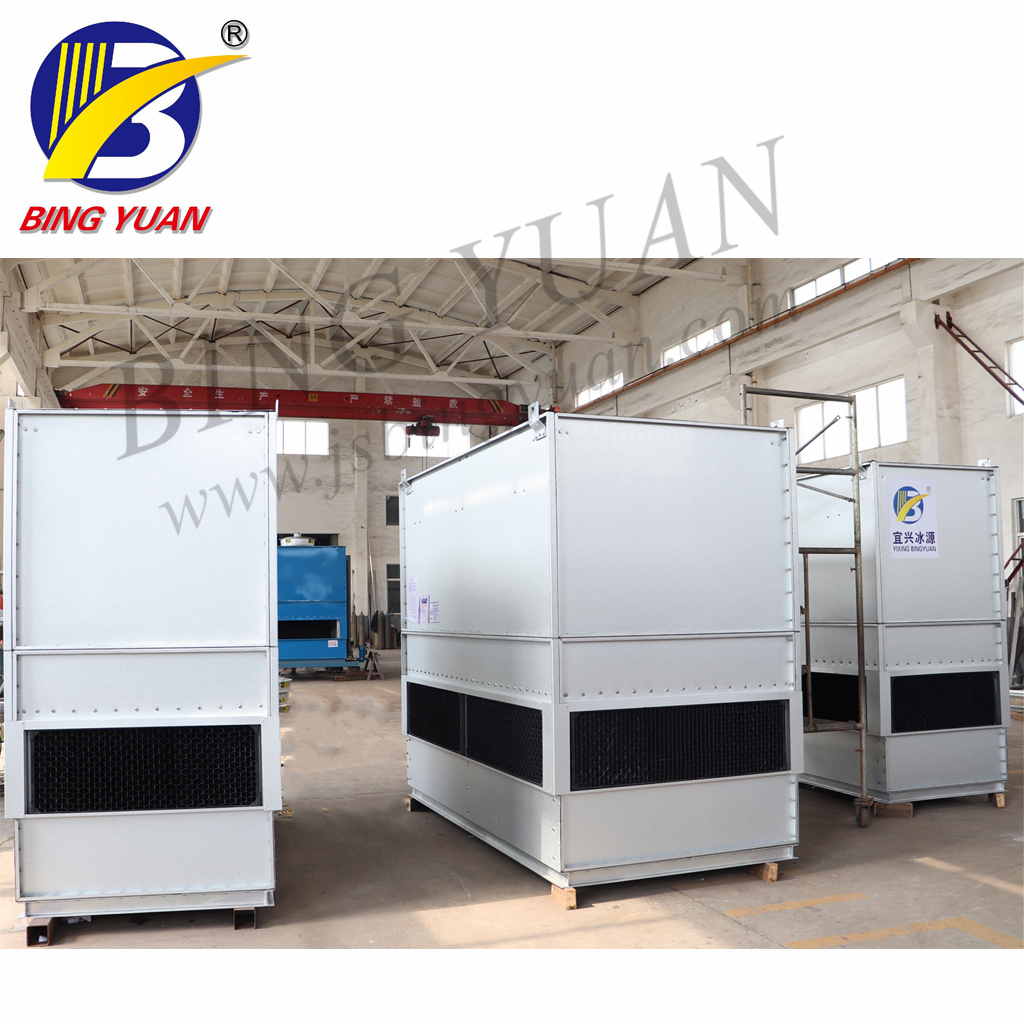R404A 3000KG 480V Evaporative Condenser Chiller , Closed Cooling Tower