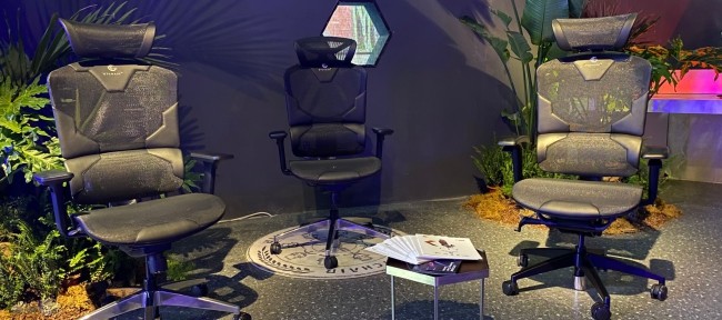 Breathable Ergonomic Computer Gaming Chair Adjustable Swivel Lumbar Support Chair