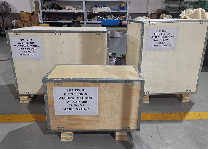 DVS PP Automatic Hot Pipe Fusion Welding Machine SWT-V315/90H