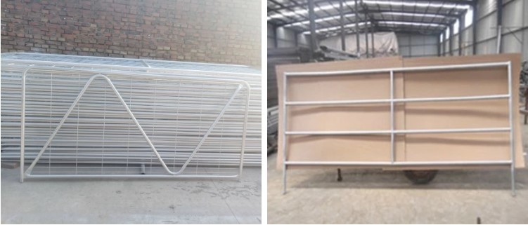 Heavy Duty Galvanized Cattle Gate / Livestock Gates 1.7m
