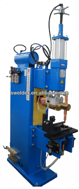 Double Side Welding Spot Welder with Max Electrode Pressure of 7.3 kn and 85mm Electrode Travel Length