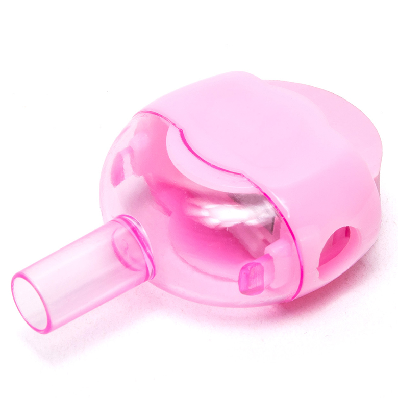 Pink Logo Girl Lollipop Manual Pencil Sharpener Cute Pink