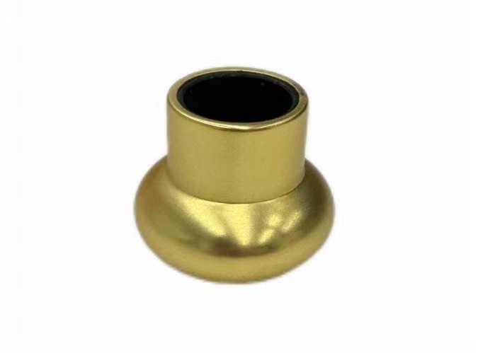 Customized Die-casting Golden Perfume Caps Zinc Alloy Perfume Bottle Tops