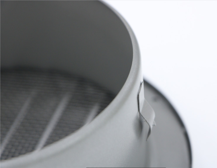 304 Stainless Steel Air Vent Cover Powder Coating 4 Inches Chimney Cowl