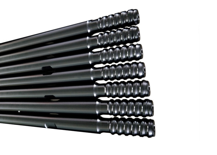 R25 R28 R32 Hexagon MF Extension Rods for Drifting and Tunneling With 610-6400mm Length , Thread System