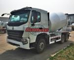 Brand New Concrete Transport Truck WD615 STR Engine 8m3 Cement Mixer Truck