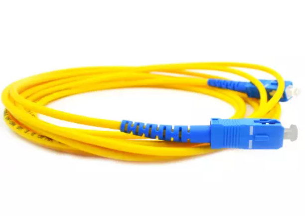 Simplex Single Mode LSZH Fiber Optic Patch Cord for FTTH Network