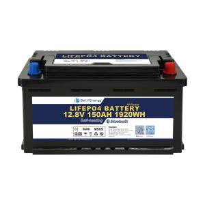 12V150Ah Deep Cycle Lithium Battery Prismatic LiFePO4 Cell Type Long-Lasting
