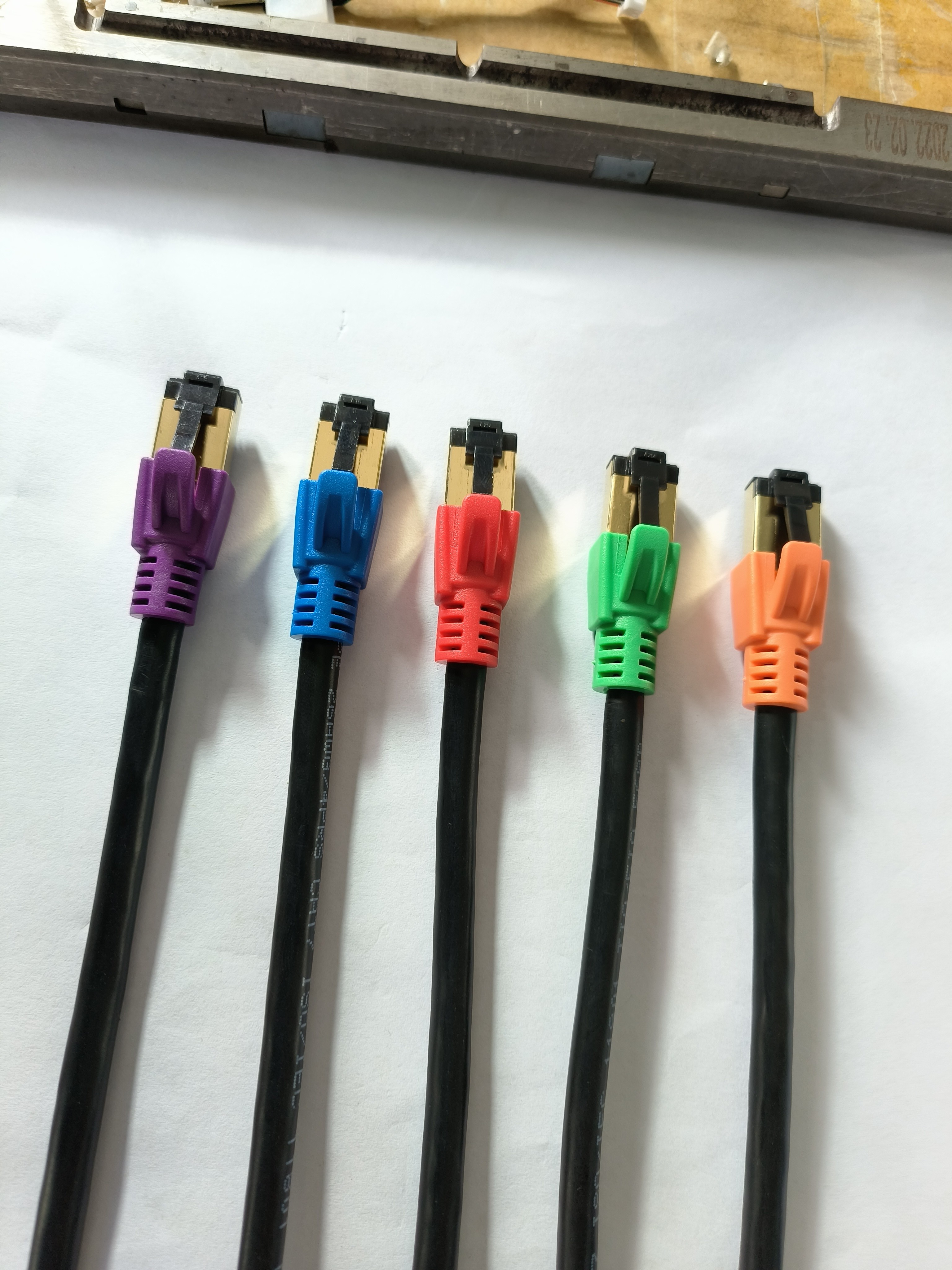 Patch Cord CAT7 SFTP Ethernet Cable 10Gbps Ethernet Cable Colorful RJ45 Plug