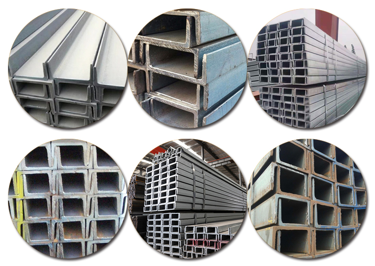 63 X 40 4x2 Galvanized U Channel Steel Q345B Iron C Channel