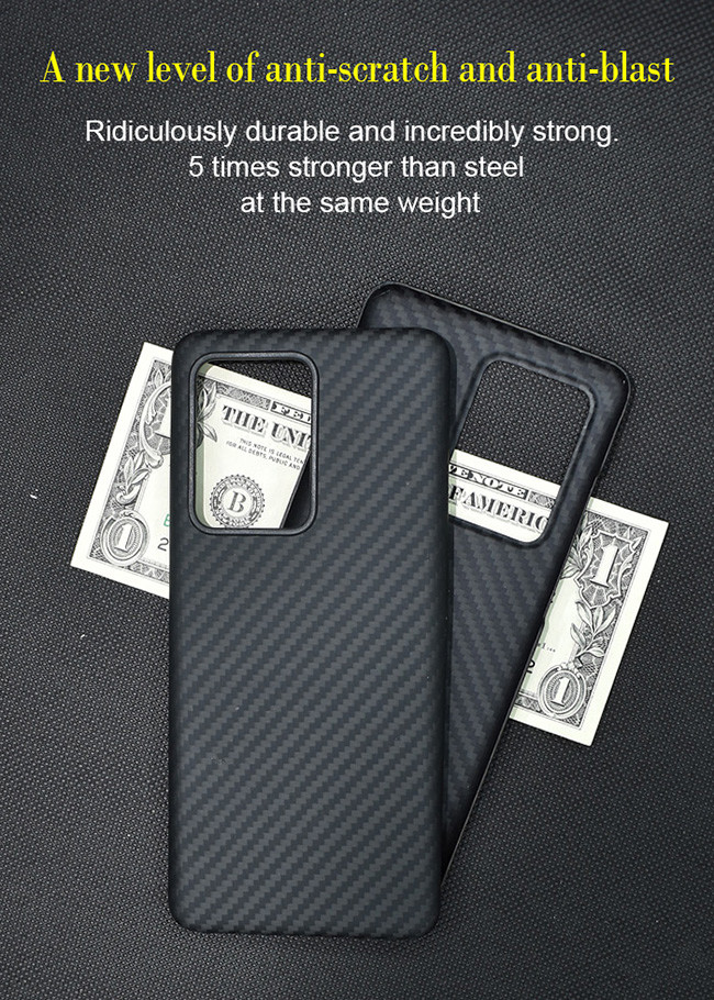 Samsung S20 Black And Gray Matte Aramid Fiber Samsung Case