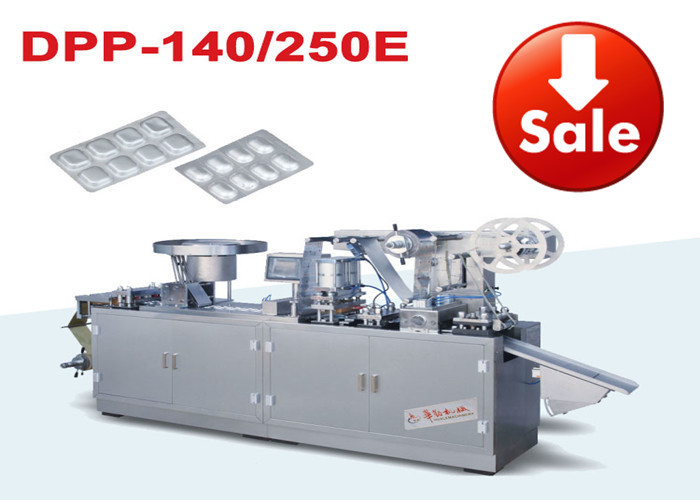 Multi Function PVC Alu Alu Blister Packing Machine , Blister Packaging Equipment