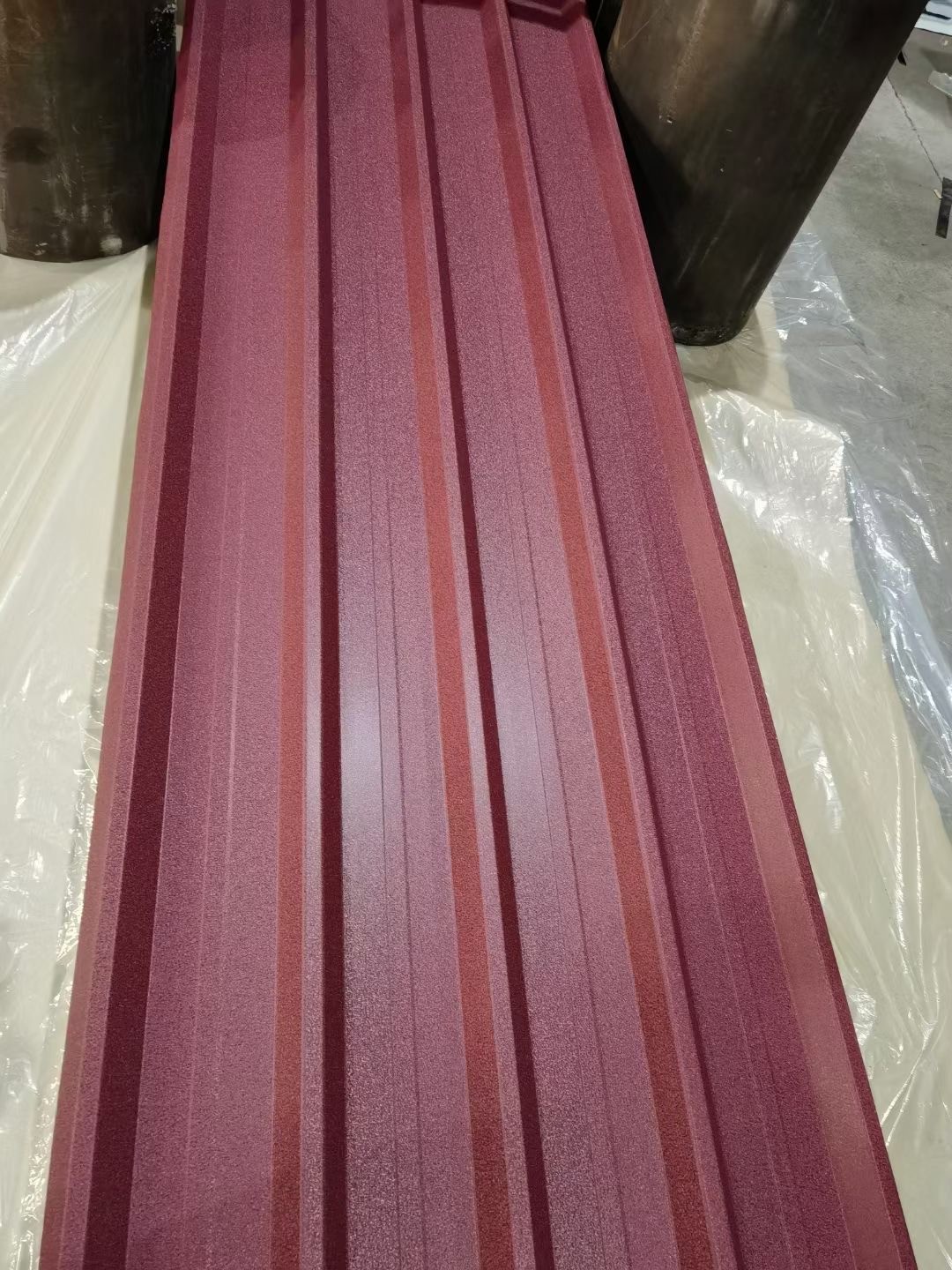 12 Feet Zinc PPGI Galvanized Gi Corrugated Steel Metal Roof Plate Iron Roofing Sheet 20 28 32 22 Gauge