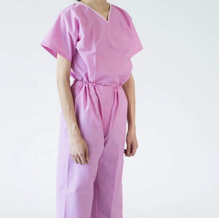 Hospital Scrubs Disposable Patient Exam Gowns