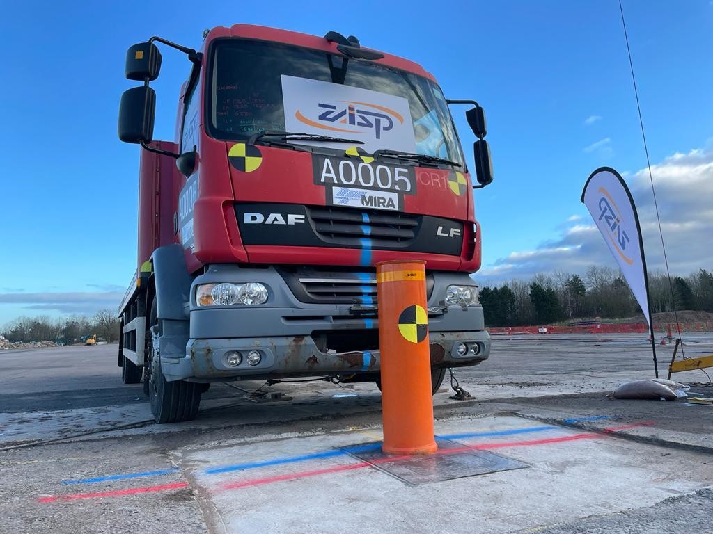 1000mm Height Hydraulic Road Blocker High Stability In 300mm Depth