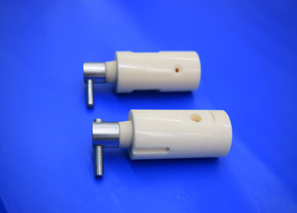 Customized high precision white ivory 95%-99.99% ceramic plunger pump