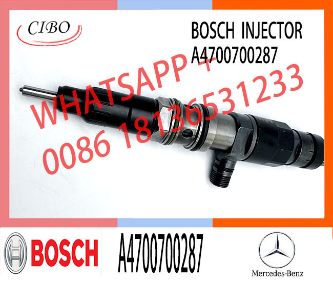 Diesel Fuel Injector 0445120374 A4700700287 Injector For Mercedes Common Rail Injector 0445120374 A4700700287
