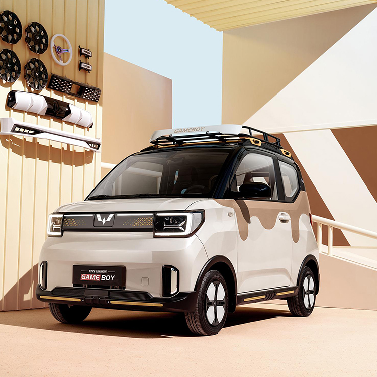 Rear Drive Small Energy Electric Vehicles Cars Wulinghongguang MINI Electric Car Vehicle Custom's Requirement