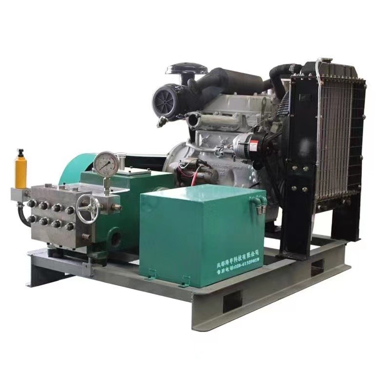 10000psi Pipe Pressure Testing Equipment 13L/ Min Hydro Testing Pump