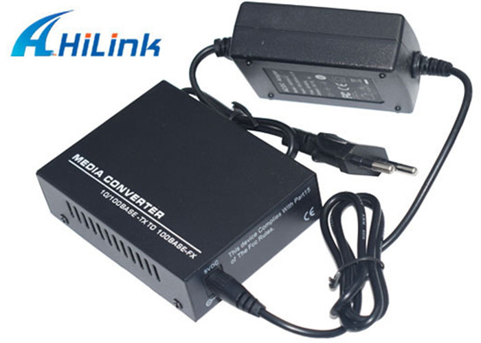 RJ45 Port Internet Gigabit Ethernet Fiber Media Converter SFP 10/100/1000