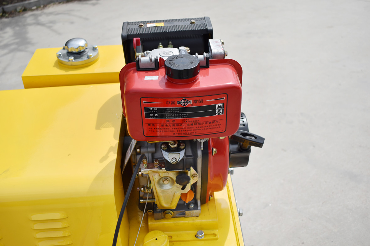 380mm Single Drum Vibratory Road Roller For Groove Backfilling