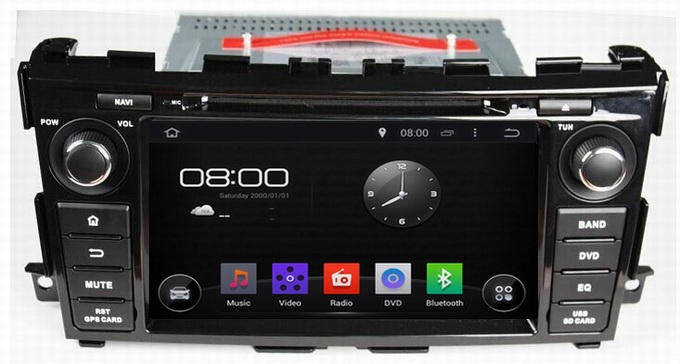 Ouchuangbo Auto GPS Navigation Stereo System for Nissan Teana 2013-2014 Android 4.4 Bluetooth Media Player OCB-8061D