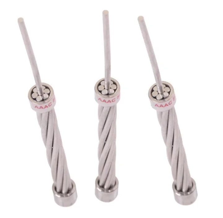 Insulation Material Bare AAAC Overhead Electric Cable for Low Voltage Applications