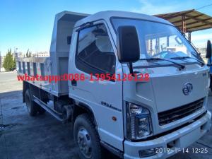 Buy cheap Yunei Engine 104hp FAW Jiefang CA3040 Mini Dump Truck With 4M3 Body Capacity product
