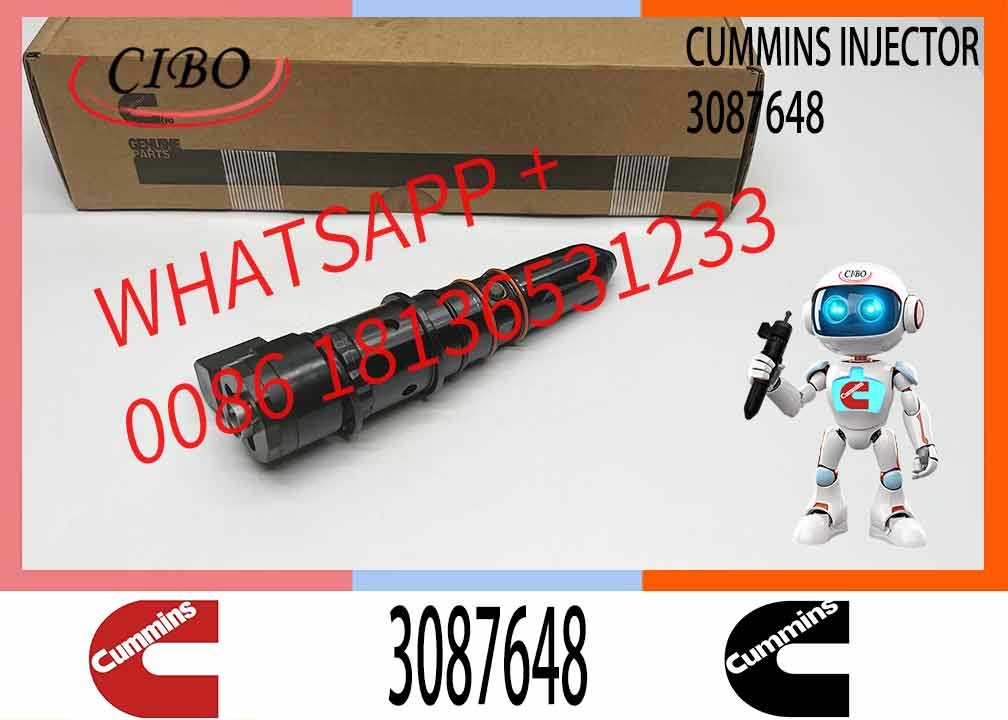 Remanufactured High Quality Common Rail Diesel Fuel Injector 3087648 3406604