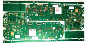 Buy cheap 10 Layer Rigid Printed Circuit Board PCB Multilayer Green Solder Mask product