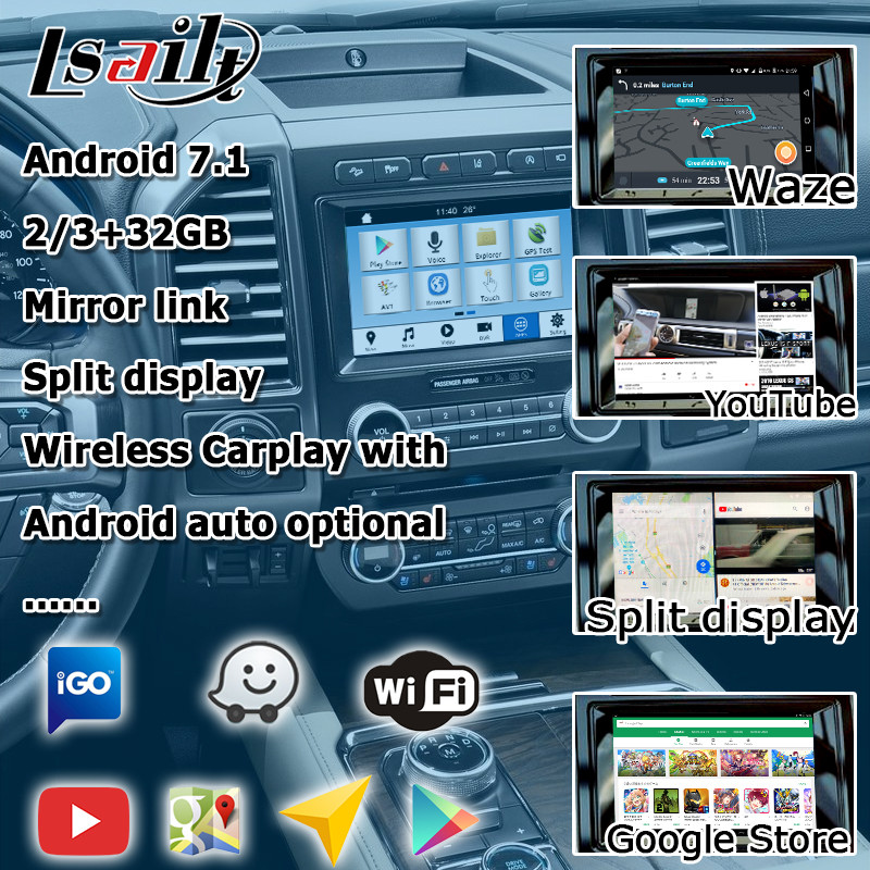 Expidition SYNC 3 android car navigation box gps navigation devices optional wireless carplay android auto