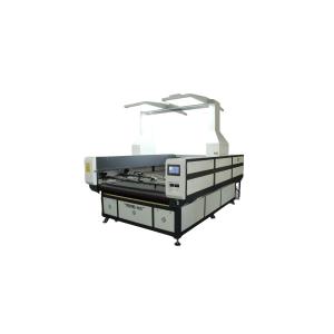China Inteligent Visual Patrol Co2 Textile Laser Cutting Machine With Dual Head on sale