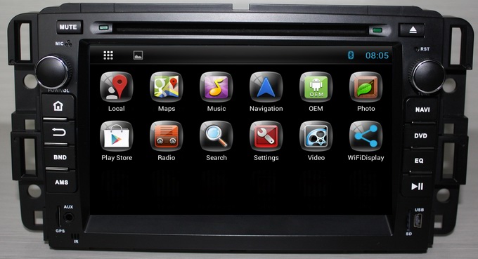 Ouchuangbo Android 4.2 Car Kit DVD dual zone 3G Wifi USB GPS Navigation for GMC Yukon /Tahoe 2007-2012 OCB-7036C