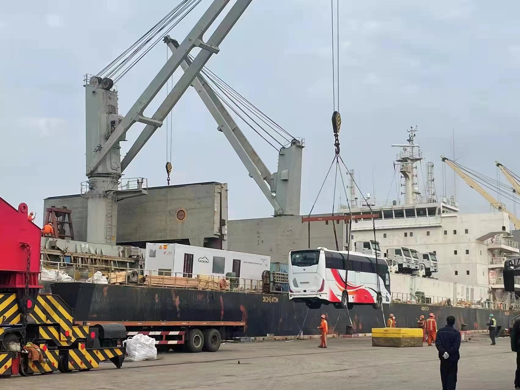 China To Morocco Oversized Ocean Cargo Services / RORO Sea Shipping/Bulk cargo shipping