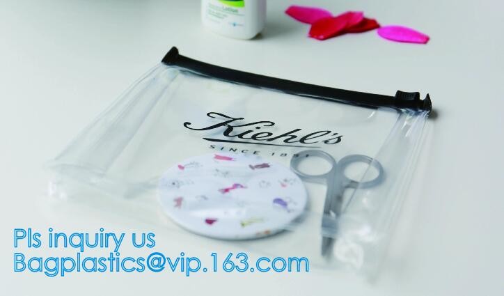 plastic slider zip lock plastic cosmetic bags with customer printing, stand up zipper bag/mattress storage bag with zipp