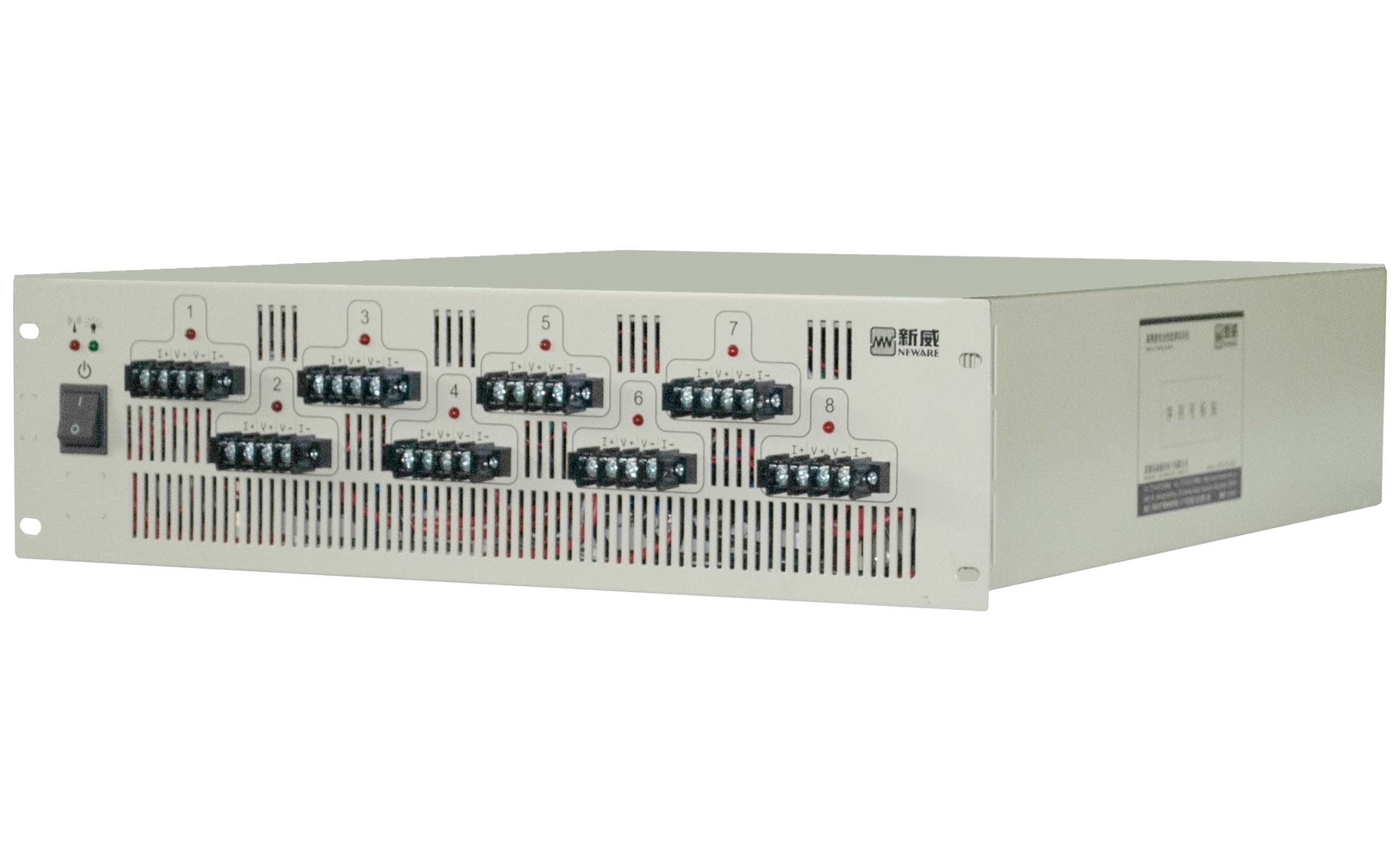 HPPC 8CH 18650 lithium Battery Capacity Analyzer System 0.05% FS