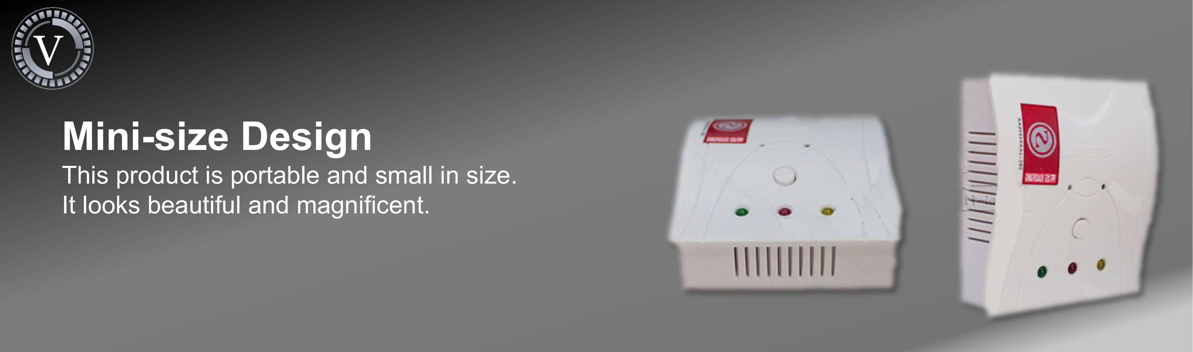 500ppm Household Gas Alarm 6%LEL LPG Residential Natural Gas Detector With Shut Off Valve