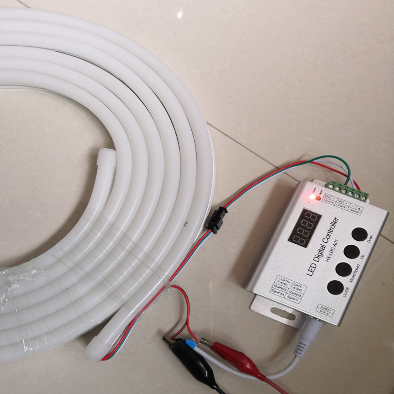 Full Color Flexible Neon Rope Light , Flexible Led Strip Lighting Waterproof
