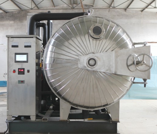 Automatic Pet Food Vacuum Freeze Drying Machine 16KW Low Temperature