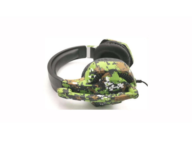 Wired Stereo Gaming Headset , Mobile Phones Headphones Compact Design For PC Computer