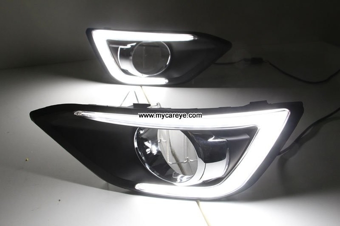 Chana CS35 2017-2018 LED DRL day time running lights driving daylight led replacement fog lights