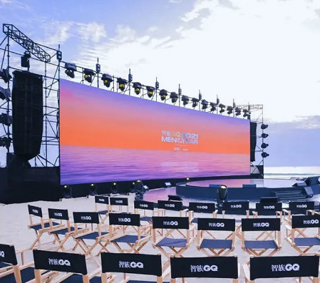 Indoor/Outdoor LED Die-Cast Aluminum Screen P3 , Conference HD LED Video Wall
