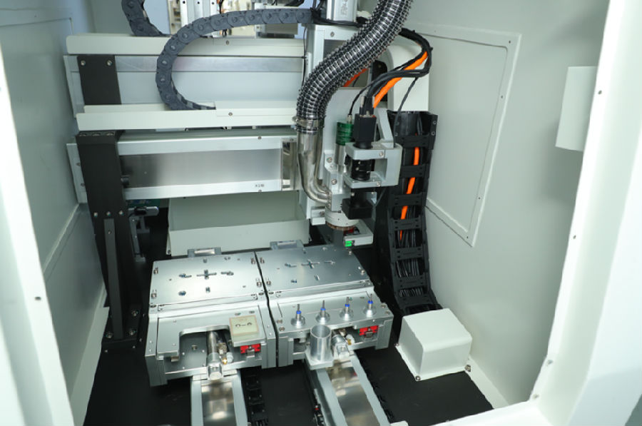 Miniaturization Online Pcb Router Machine Ysl-180m Upper Vacuum Power 2HP