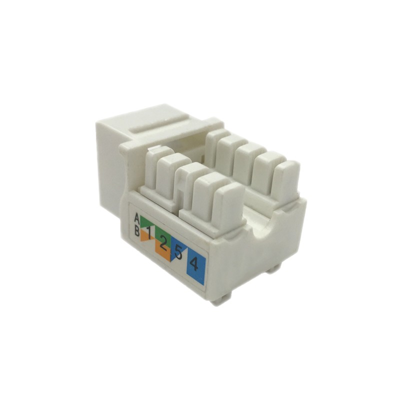 Kico cat6 utp 90degree keystone jack