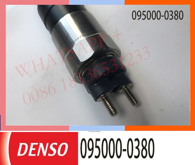 common rail injector 095000-0380 for KOMATSU truck diesel pump injector DENSO 095000-0380 for high pressure engine